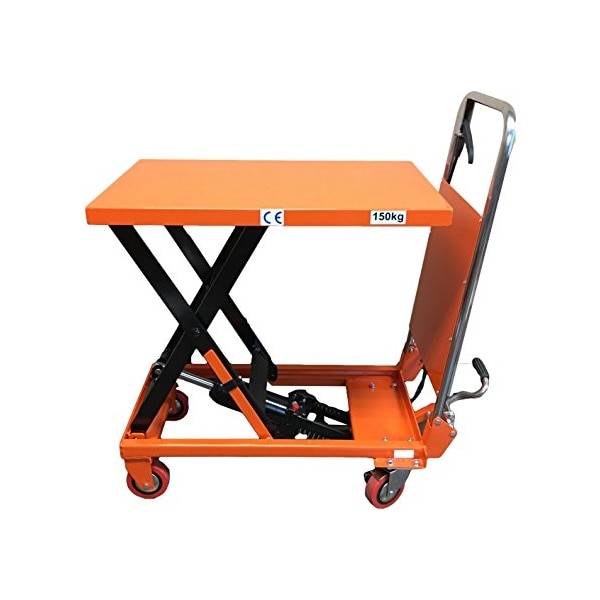 MIGHTY LIFT LT330 HYDRAULIC SCISSOR LIFT TABLE, FOLDING, 330 LB CAPA